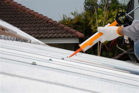 sheet metal roof sealant|waterproof sealant for metal roof.